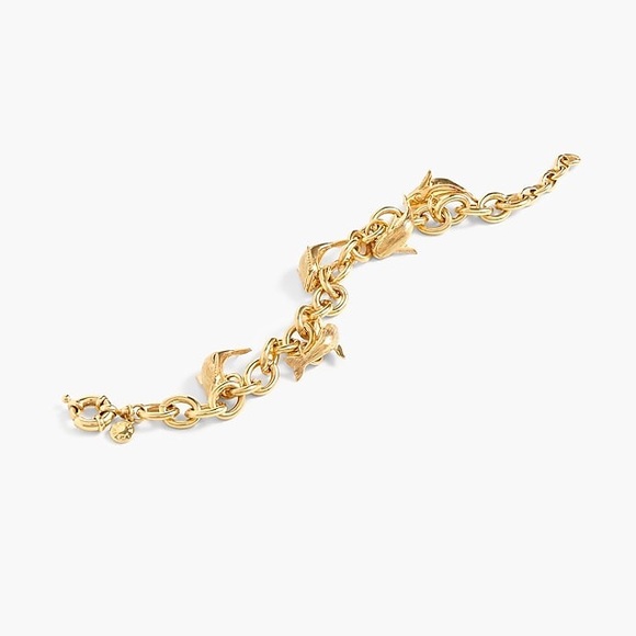 J. Crew Jewelry - NWT J.Crew whale charm bracelet